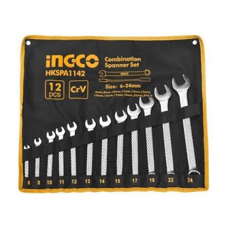 Combination Spanner Set INGCO HKSPA1142