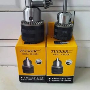 TUCKER Heavy-Duty Keyed Replacement Drill Chuck with Chuck Key