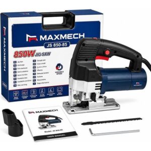 MAXMECH JS 850-85 Professional Variable-Speed Pendulum Jigsaw Set (850W)
